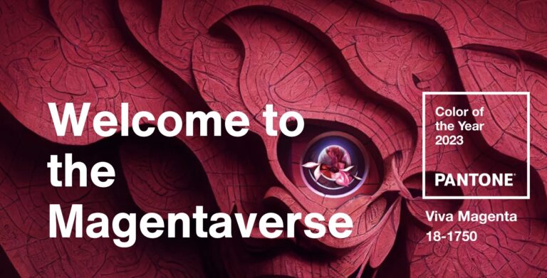 2023 Pantone Color of the Year - Viva Magenta
